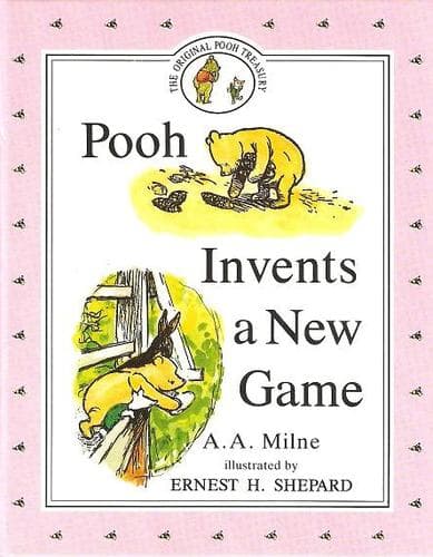 Cover image for Pooh Invents a New Game