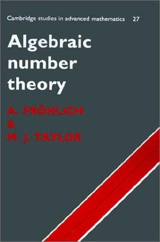 Cover image for Algebraic Number Theory (Cambridge Studies in Advanced Mathematics)