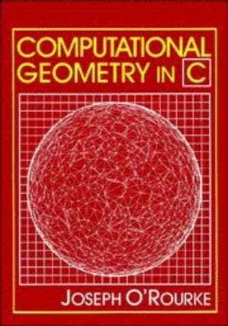 Cover image for Computational geometry in C