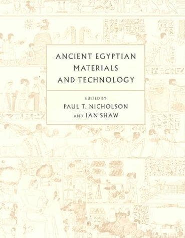 Cover image for Ancient Egyptian Materials and Technology