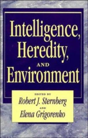 Cover image for Intelligence, heredity, and environment