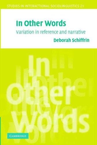 Cover image for In Other Words