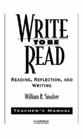 Cover image for Write to be Read Teacher's manual