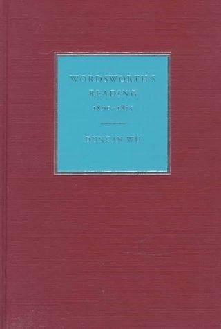 Cover image for Wordsworth's reading, 1800-1815