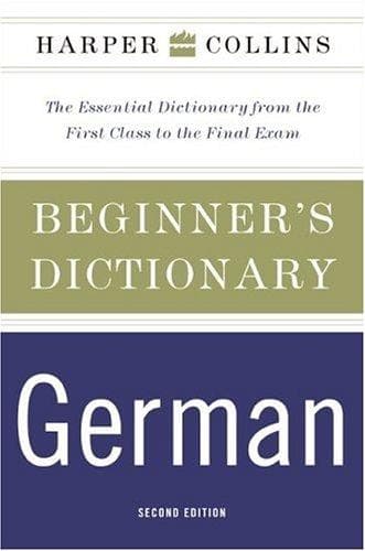 Cover image for HarperCollins Beginner's German Dictionary, 2nd Edition