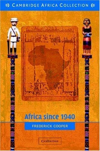 Cover image for Africa Since 1940