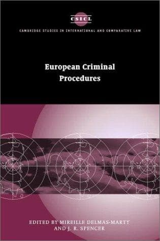 Cover image for European criminal procedures