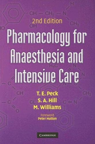 Cover image for Pharmacology for Anaesthesia and Intensive Care