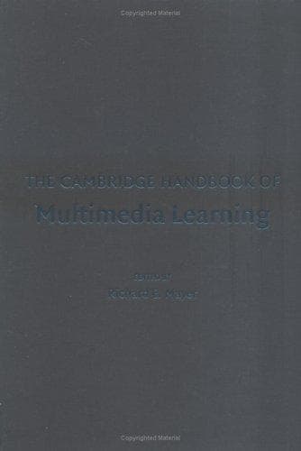 Cover image for The Cambridge Handbook of Multimedia Learning