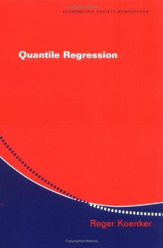Cover image for Quantile Regression (Econometric Society Monographs)