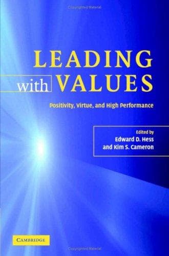 Cover image for Leading with Values