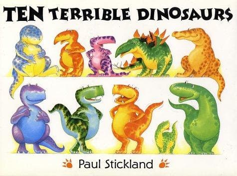 Cover image for Ten terrible dinosaurs