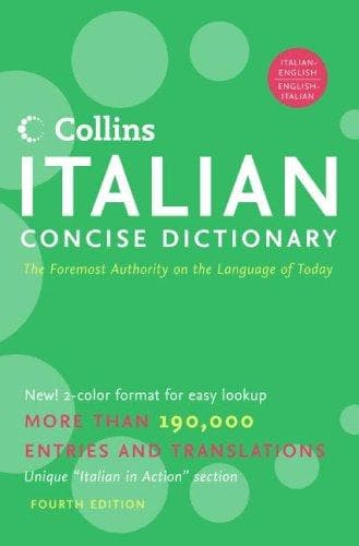 Cover image for Collins Italian Concise Dictionary, 4e (HarperCollins Concise Dictionaries)
