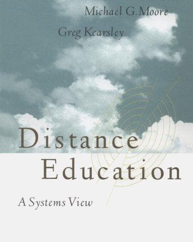 Cover image for Distance Education