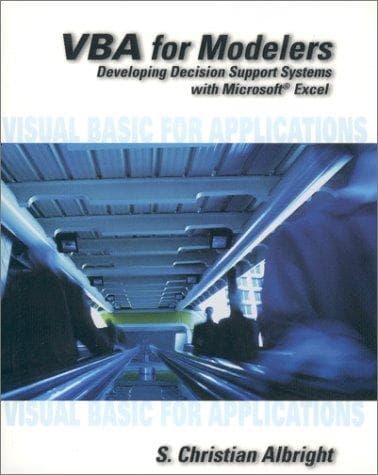 Cover image for VBA for Modelers