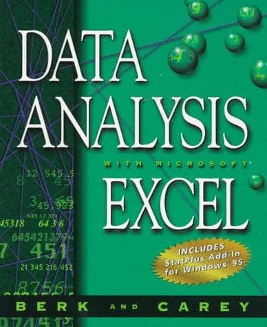 Cover image for Data analysis with Microsoft Excel