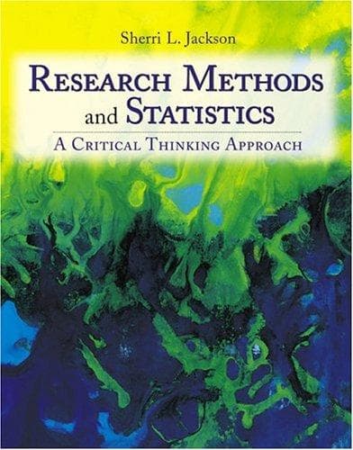 Cover image for Research Methods and Statistics