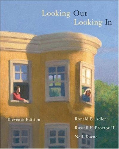 Cover image for Looking Out, Looking In