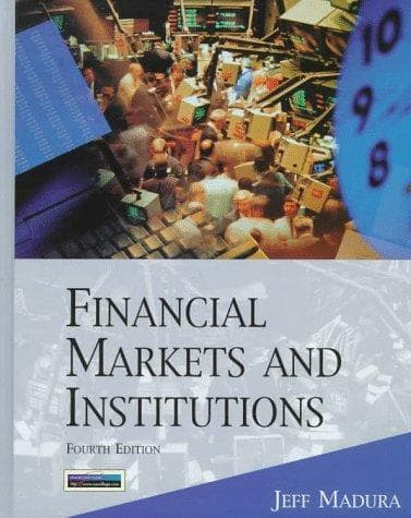 Cover image for Financial markets and institutions