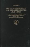 Cover image for Aristotle's "Meteorology" and its reception in the Arab world