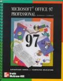 Cover image for Microsoft Office 97 professional