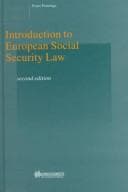 Cover image for Introduction to European social security law