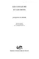 Book cover image