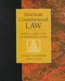 Cover image for American constitutional law