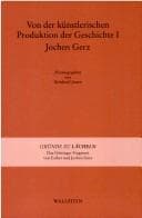 Cover image for Jochen Gerz