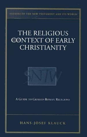Cover image for Religious Context of Early Christianity