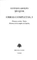 Cover image for Obras completas