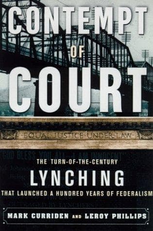 Cover image for Contempt of court