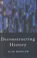 Cover image for Deconstructing history