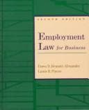 Cover image for Employment law for business