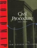 Cover image for Civil procedure