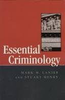 Cover image for Essential criminology