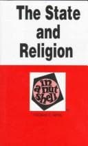 Cover image for The state and religion in a nutshell