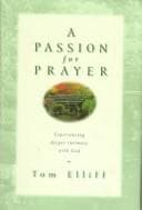 Cover image for A passion for prayer