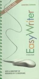 Cover image for Easy writer