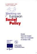 Working on European social policy