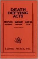 Cover image for Death defying acts
