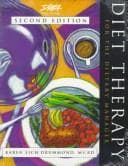 Cover image for Diet therapy for the dietary manager
