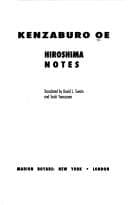 Cover image for Hiroshima notes