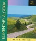 Cover image for Elementary algebra