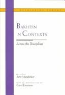 Bakhtin in contexts