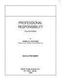 Cover image for Professional responsibility