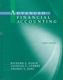 Cover image for Advanced financial accounting