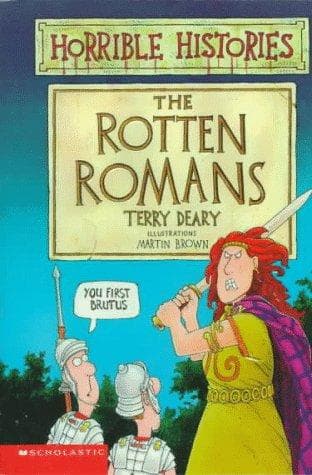 Cover image for The Rotten Romans (Horrible Histories)