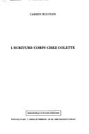 Cover image for L' écriture-corps chez Colette