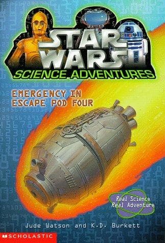 Cover image for Emergency in Escape Pod Four (Star Wars Science Adventures)
